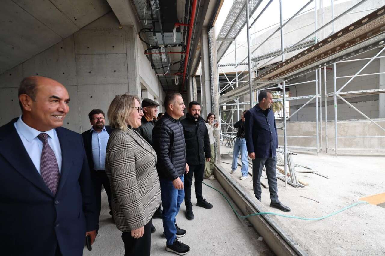 Datça Tadım İsmet Tekinalp İlkokulu İnşaatında Son Durum: Vali Akbıyık İnceledi 2